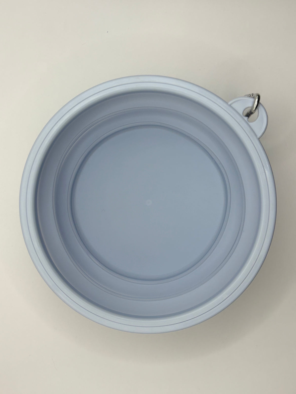 Collapsible Silicone Dog Bowl Gray 350 ml