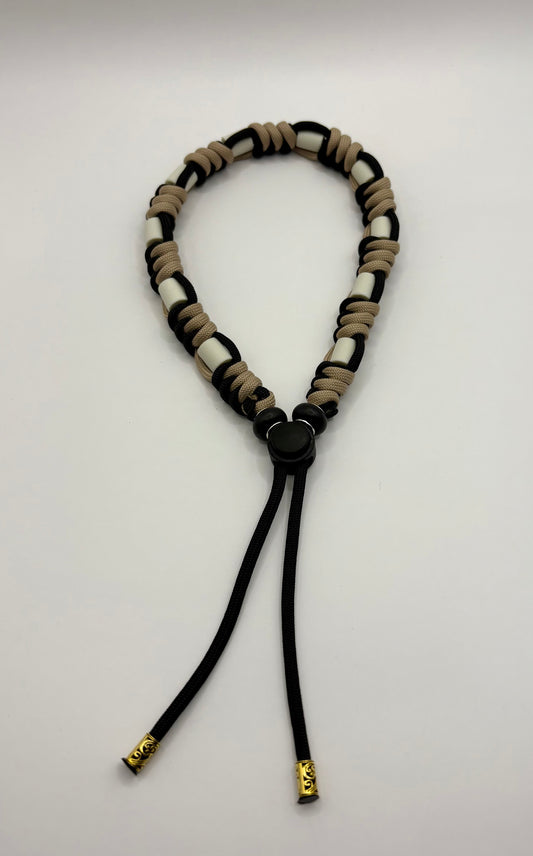 Natuurlijke tekenband Paracord Beige