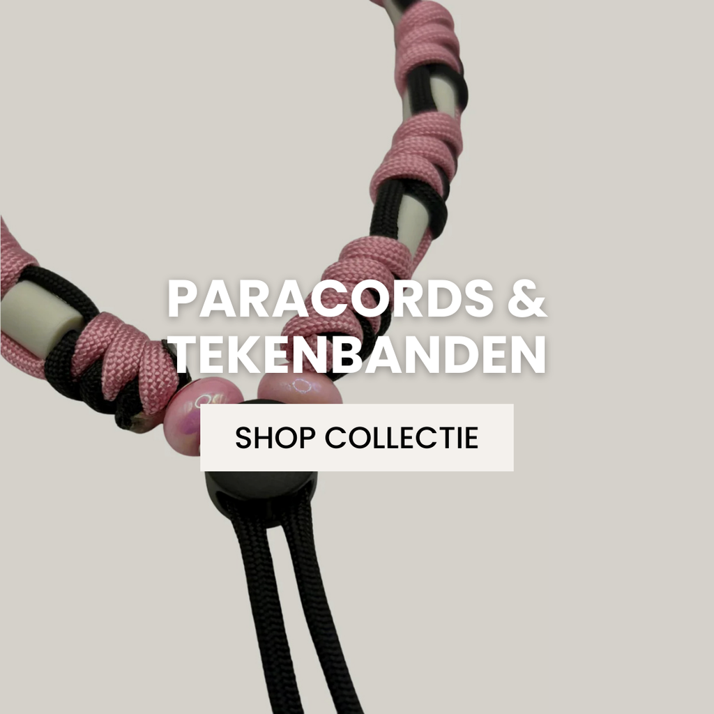 Paracords met echte EM-X kralen