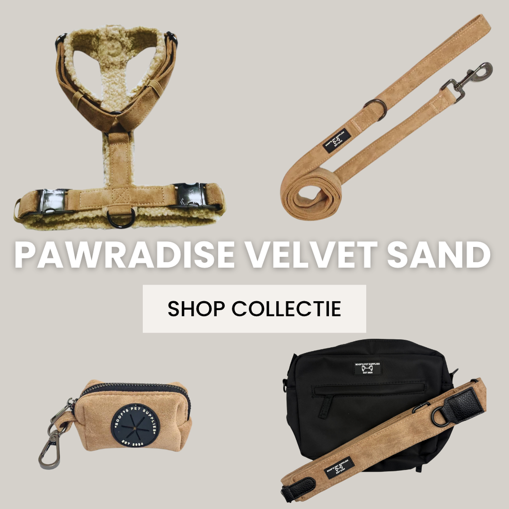 Pawradise Velvet Collectie Sand