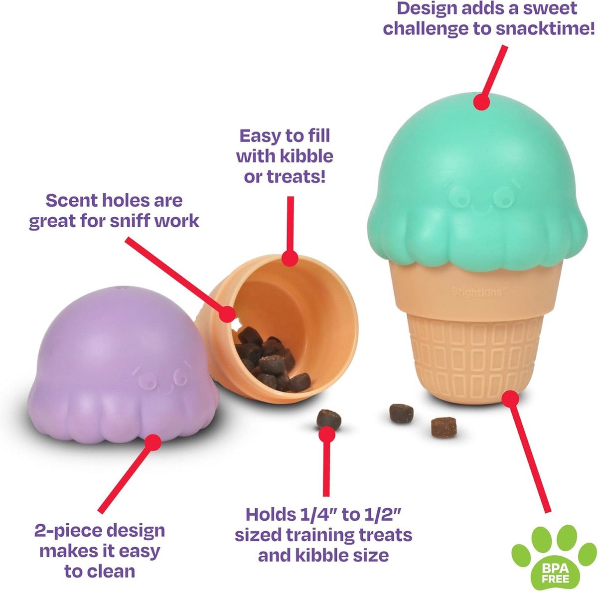 Brightkins Kleiner Eiscreme-Spender