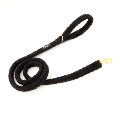 Teddy Walks set - Zwart Met Halsband &Riem