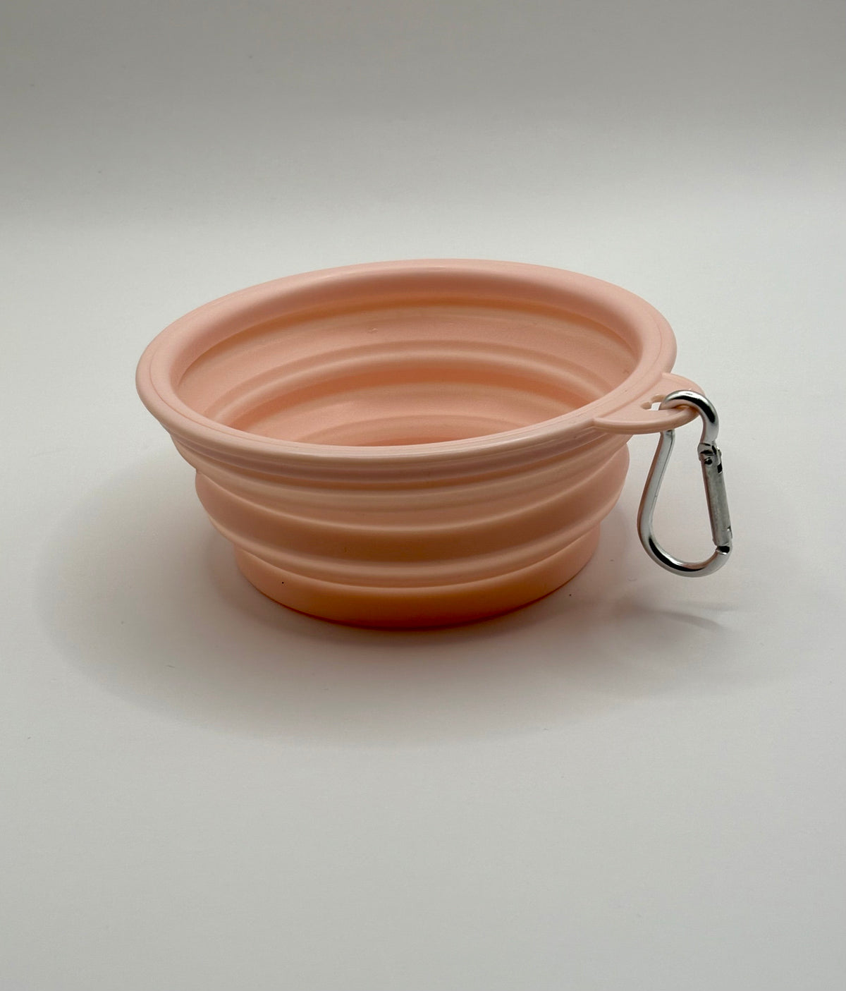 Collapsible Silicone Dog Bowl Pink 650 ml