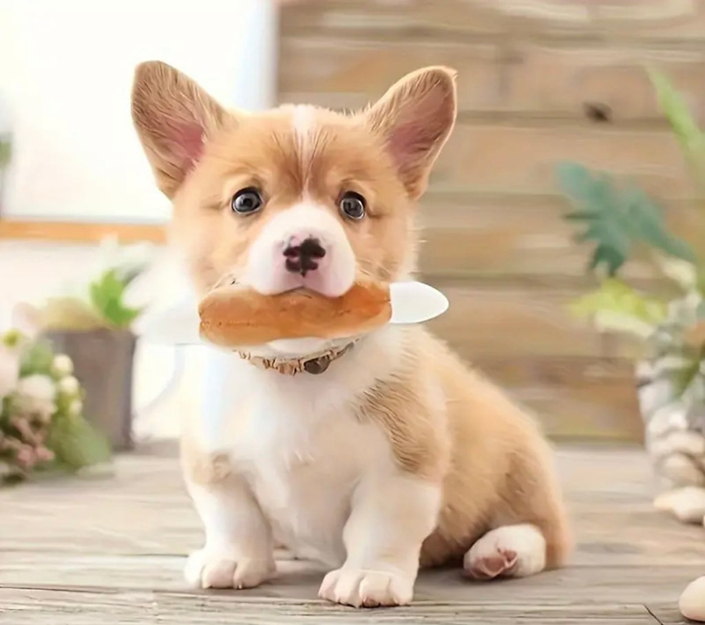 Speelgoedpakket voor puppy’s en kleine honden met 8 tot 10 kleurrijke speeltjes, inclusief piepers, krakende speeltjes en zachte knuffels.