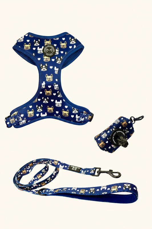 Speciaal voor Frenchies – Matching Set met Print